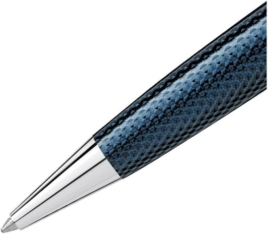 Montblanc Meisterstuck Solitaire Blue Hour Midsize Ballpoint Pen