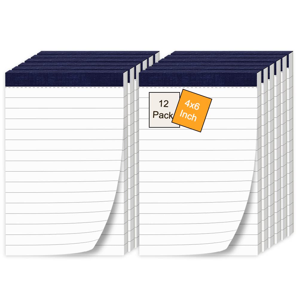 Colored Note Pads 12 Pack Small Notepad 3x5 In Mini Notepads Pocket Notepad