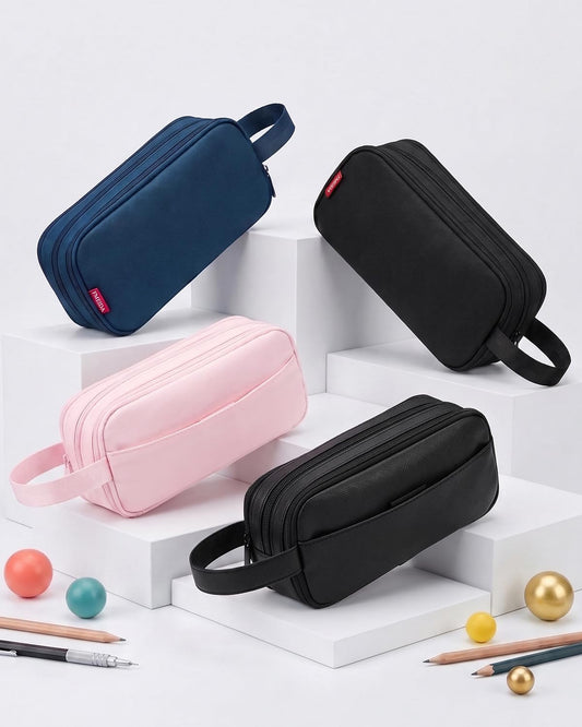 Fmeida Extra Large Pencil Case Pouch Stationery Bag Office Supplies