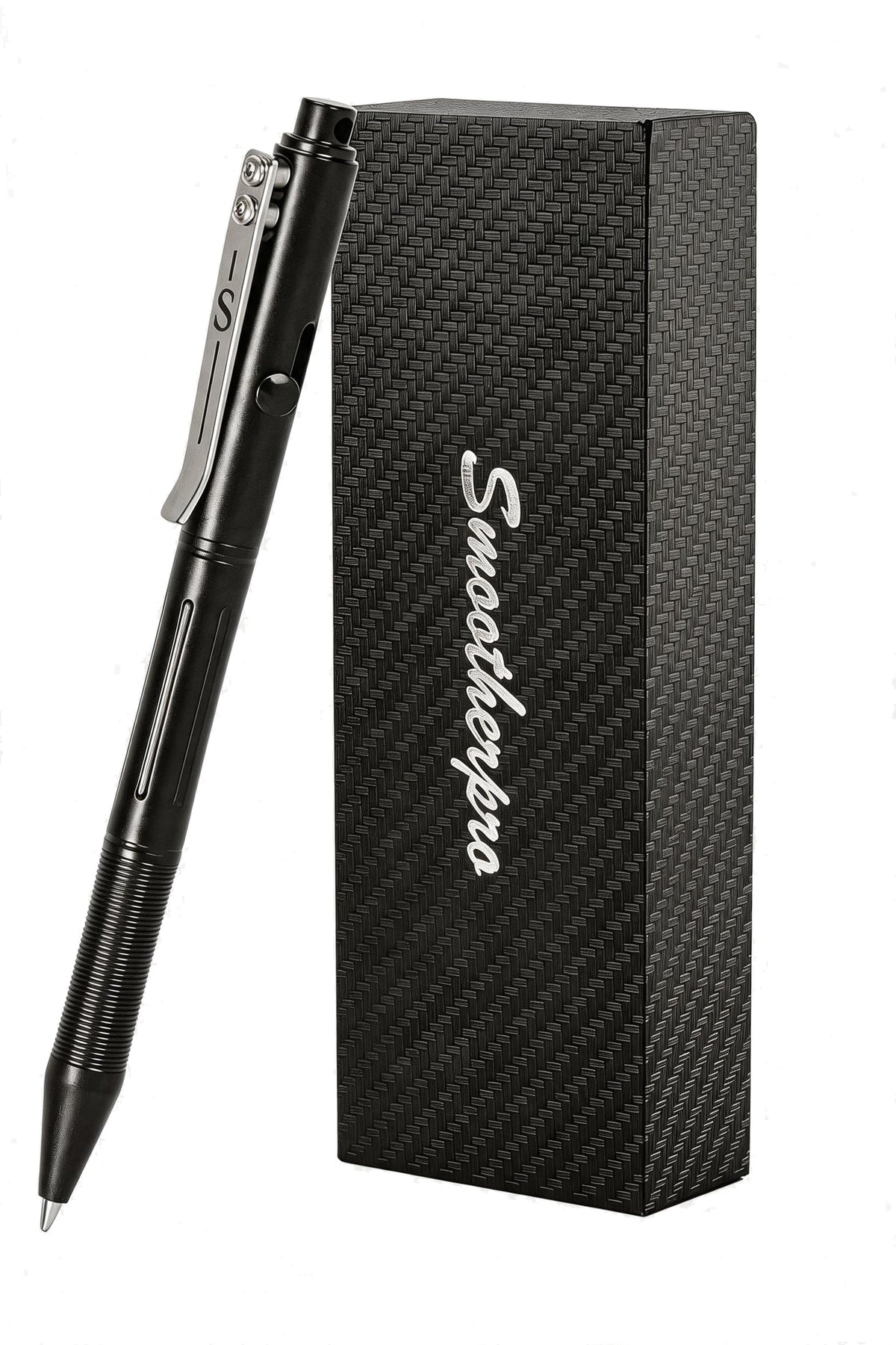 SMOOTHERPRO Solid Brass Bolt Action Pen, Compatible with Pilot G2 Refill