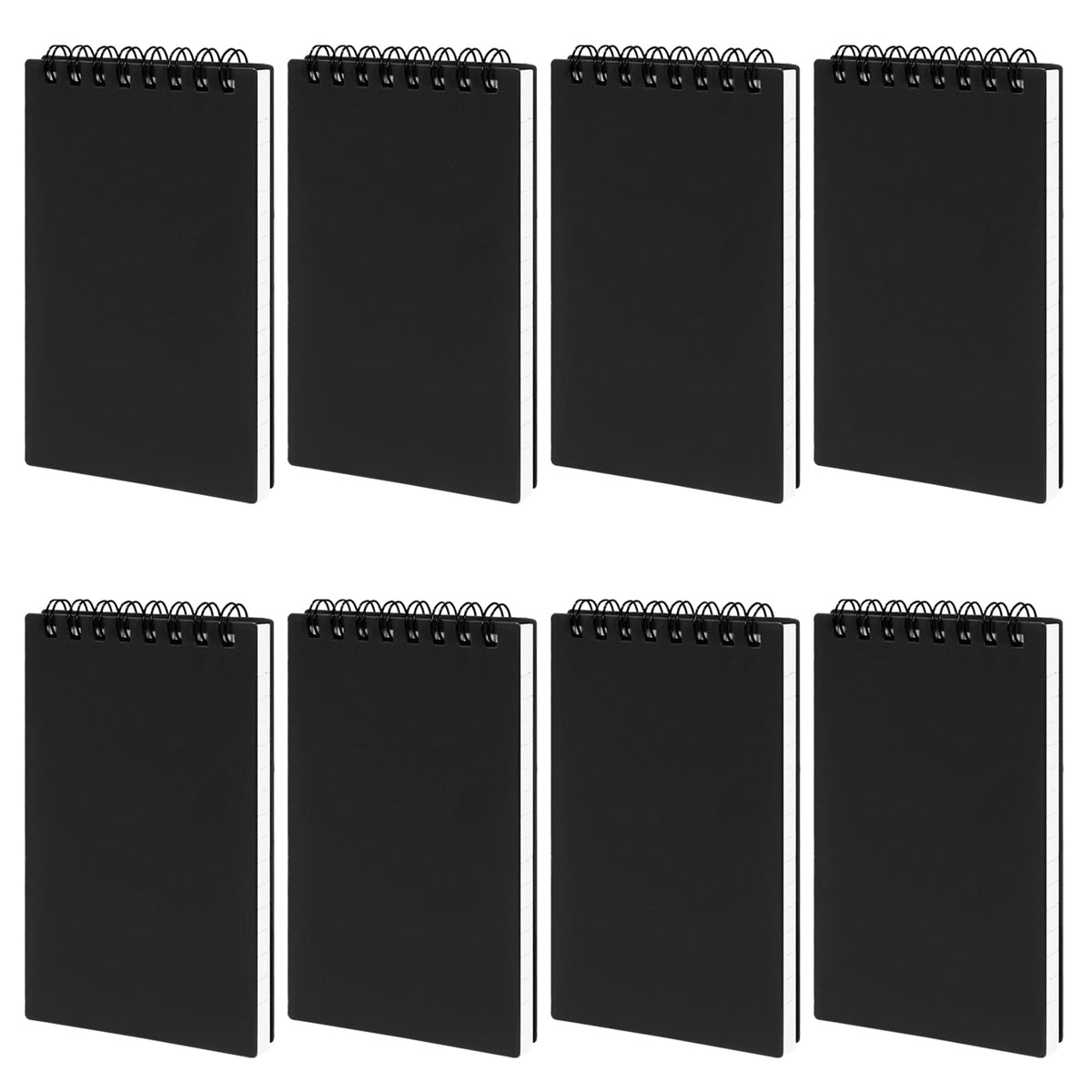 12 Pack 3x5" Spiral Pocket Notebook, College Ruled Small Notepad for School