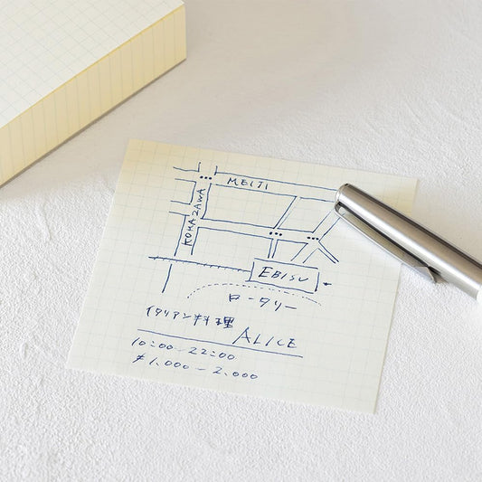 DESIGNPHIL 15286006 Midori Memo Pad, MD Block Memo, Graph Ruled