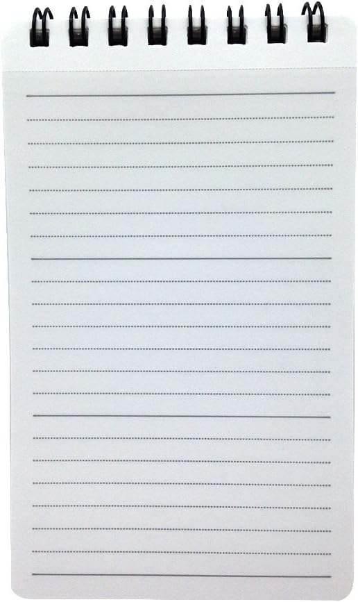 Maruman B7 N192A Memo Nemosine Horizontal Ruled, Set of 10