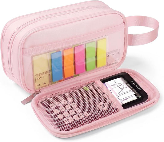Fmeida Extra Large Pencil Case Pouch Stationery Bag Office Supplies