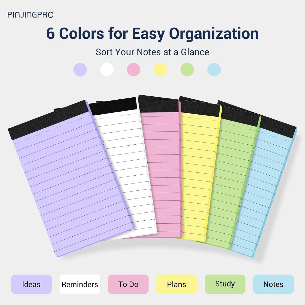 Colored Note Pads 12 Pack Small Notepad 3x5 In Mini Notepads Pocket Notepad