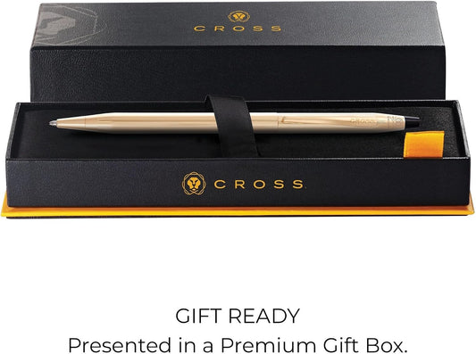 Cross Classic Century 23KT Gold Ballpoint Pen, Medium Point, Black Ink