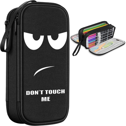 FINPAC Pencil Case, Large Capacity Pencil Box Pen Pouch